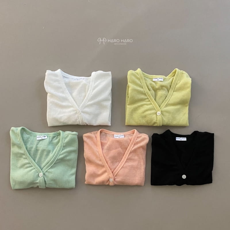 HARO HARO - Korean Children Fashion - #Kfashion4kids - Summer Cardigan - 2