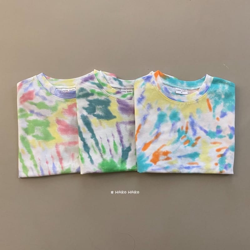 HARO HARO - Korean Children Fashion - #Kfashion4kids - Water Color Tee - 8