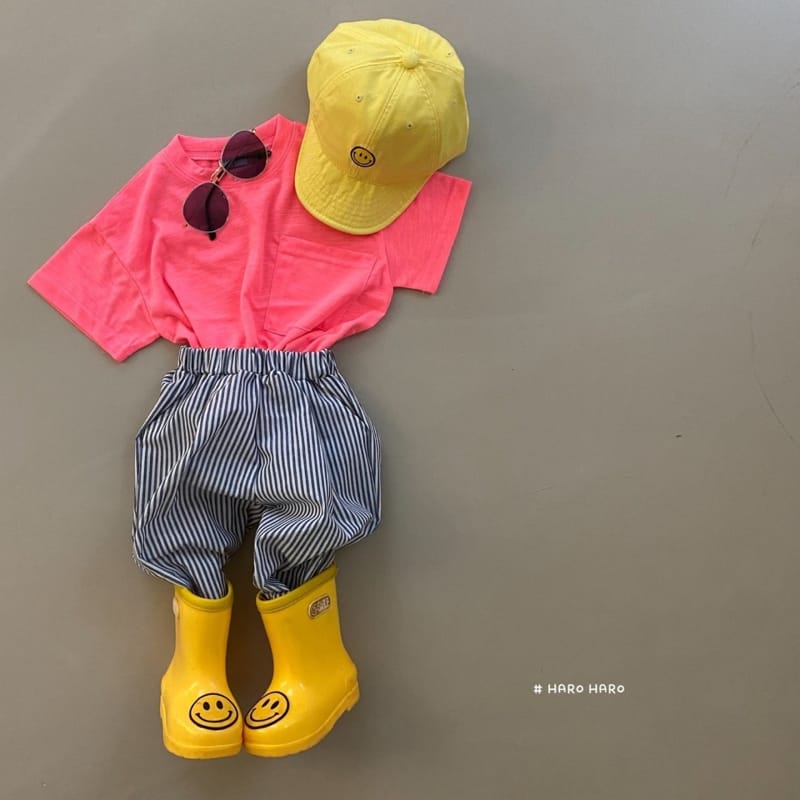 HARO HARO - Korean Children Fashion - #Kfashion4kids - Slab Pocket Tee - 3