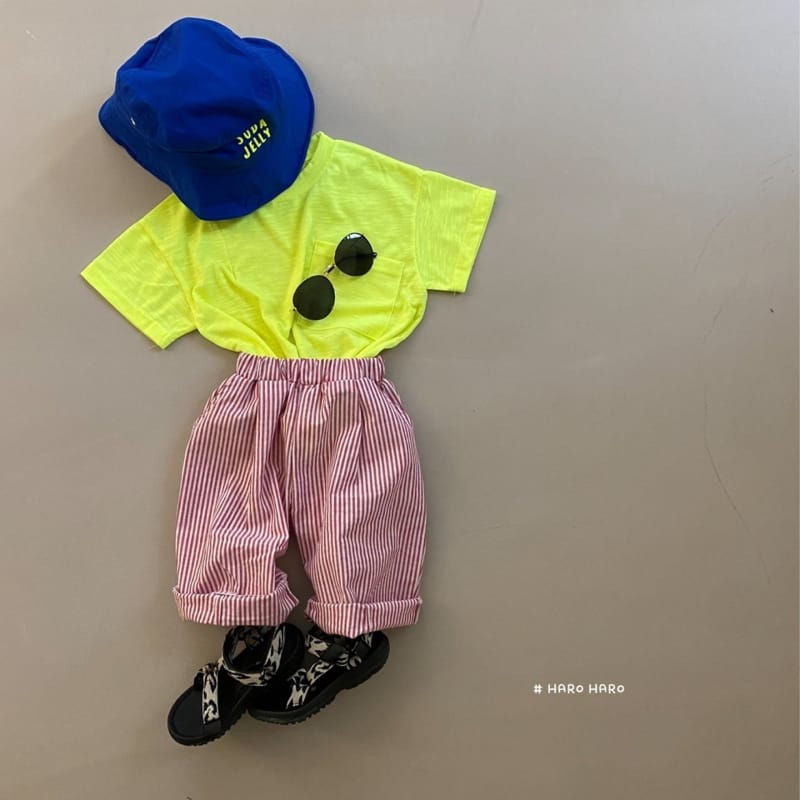 HARO HARO - Korean Children Fashion - #Kfashion4kids - Slab Pocket Tee - 4
