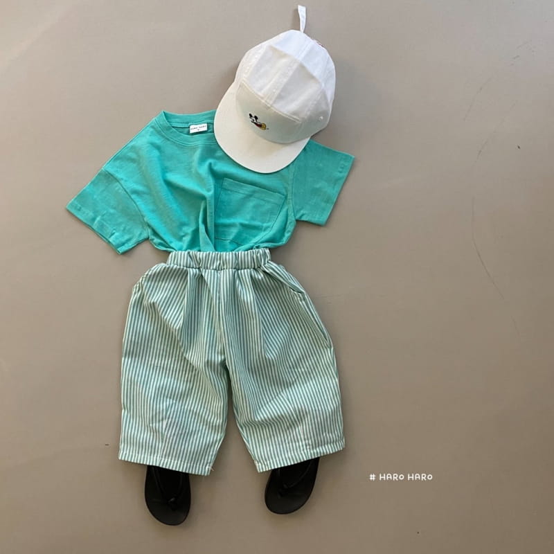 HARO HARO - Korean Children Fashion - #Kfashion4kids - Slab Pocket Tee - 5