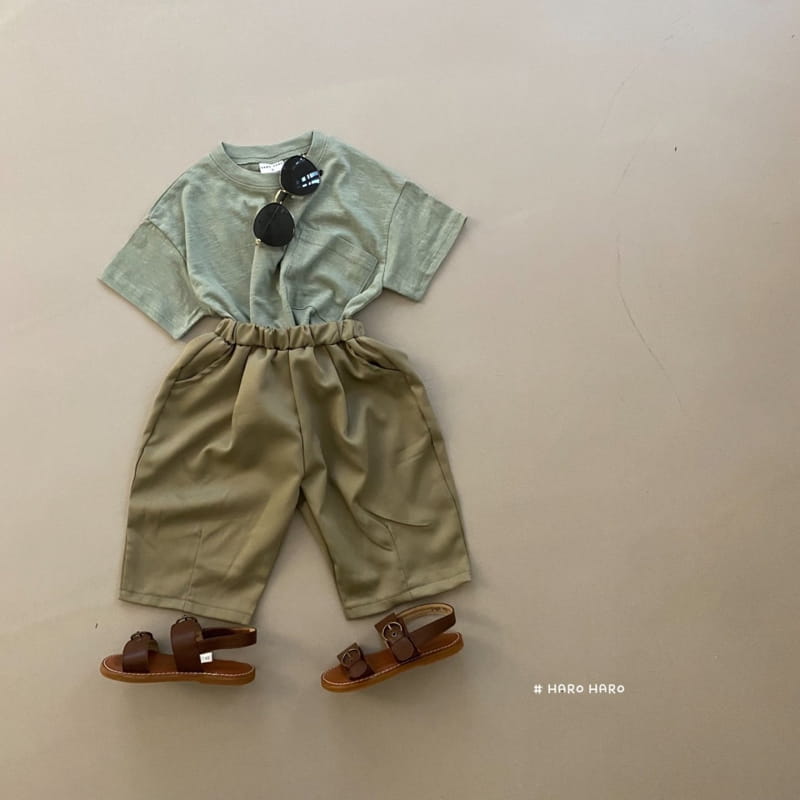 HARO HARO - Korean Children Fashion - #Kfashion4kids - Slab Pocket Tee - 7