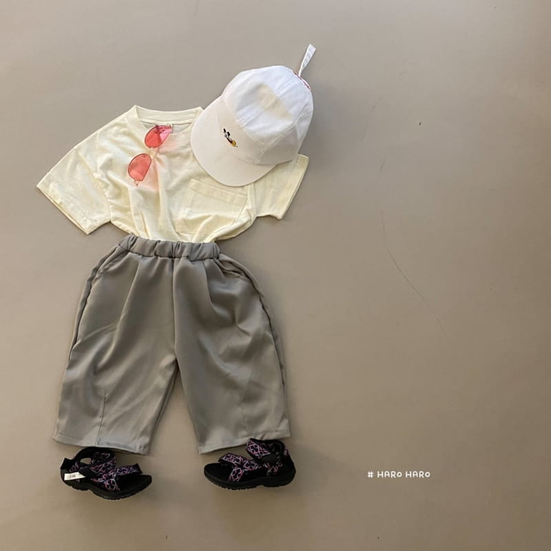 HARO HARO - Korean Children Fashion - #Kfashion4kids - Slab Pocket Tee - 9