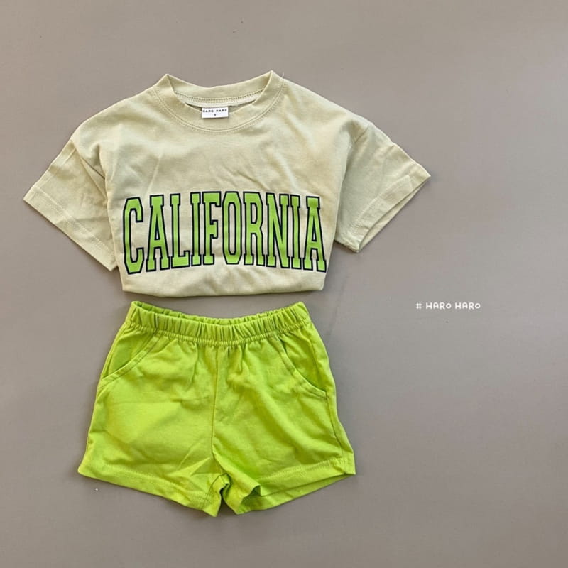 HARO HARO - Korean Children Fashion - #Kfashion4kids - World Beach Top Bottom Set - 3