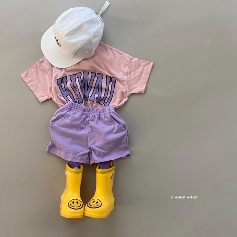 HARO HARO - Korean Children Fashion - #Kfashion4kids - World Beach Top Bottom Set - 4