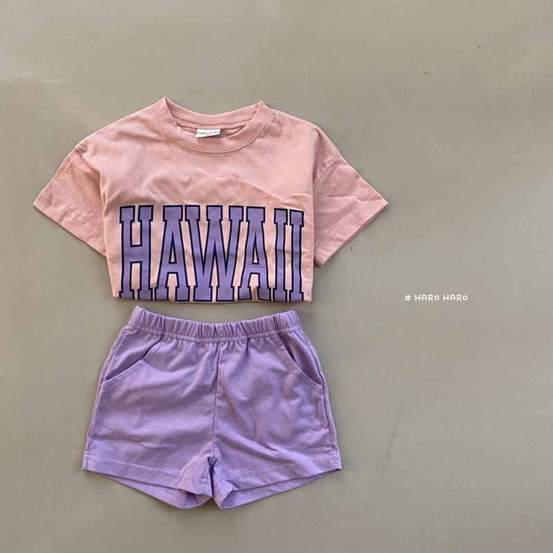 HARO HARO - Korean Children Fashion - #Kfashion4kids - World Beach Top Bottom Set - 5