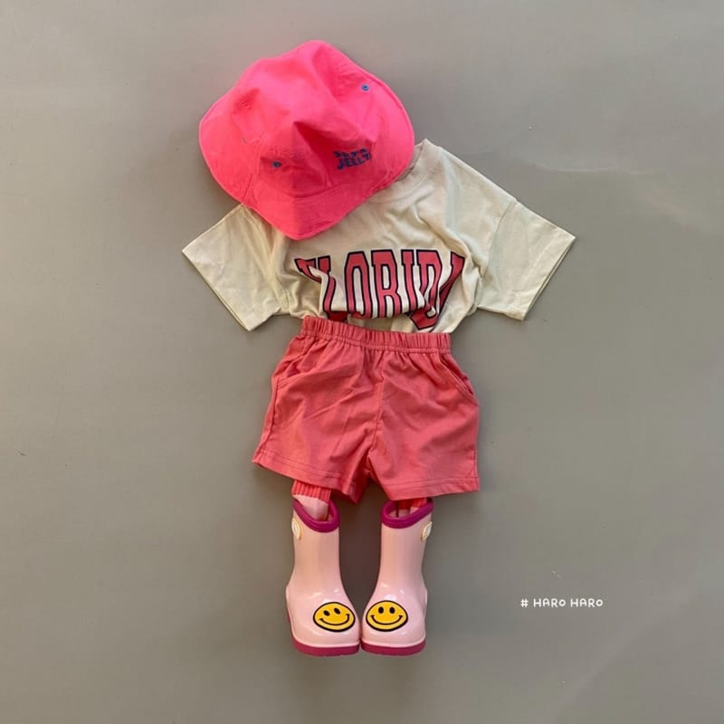 HARO HARO - Korean Children Fashion - #Kfashion4kids - World Beach Top Bottom Set - 6