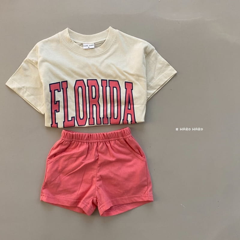 HARO HARO - Korean Children Fashion - #Kfashion4kids - World Beach Top Bottom Set - 7