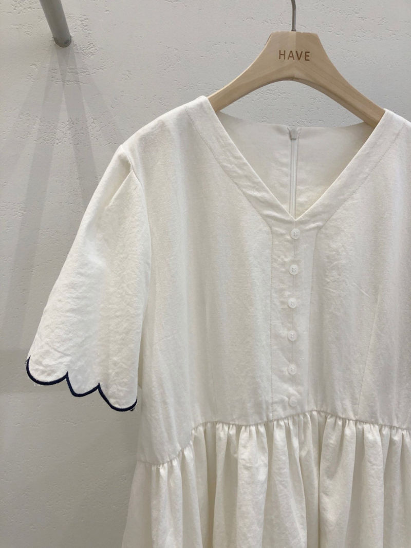 HAVE - Korean Women Fashion - #Kfashion - Pacot Linen One-piece - 11