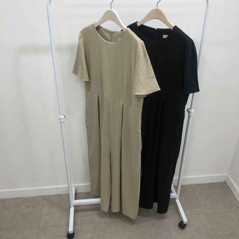 HAVE - Korean Women Fashion - #Kfashion - Lowel Linen Jumpsuit - 3