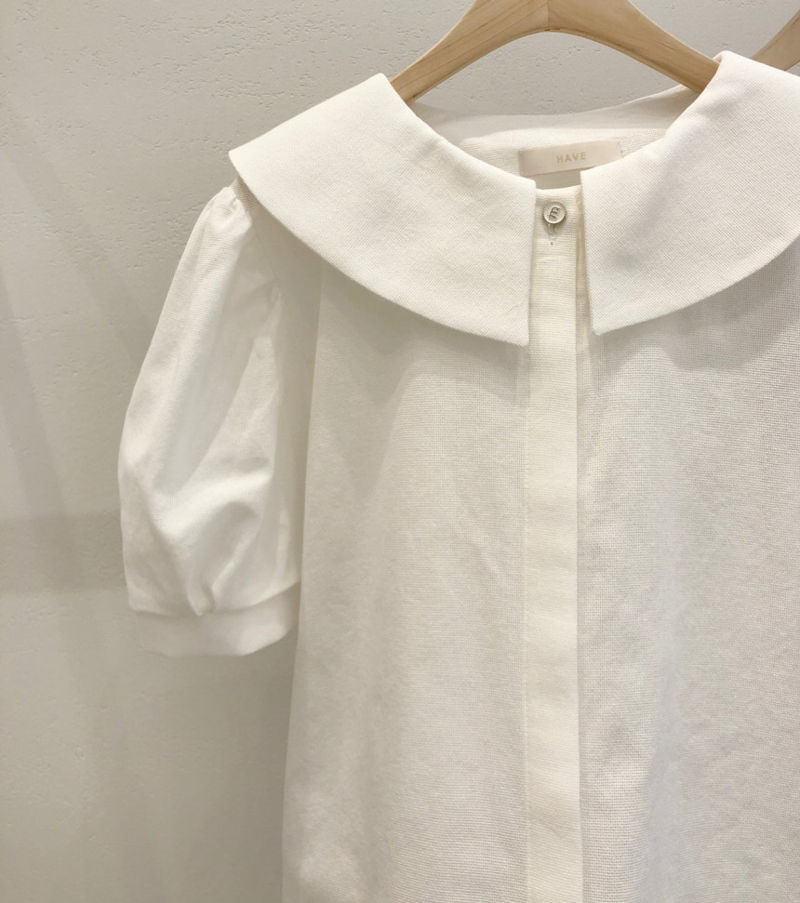 HAVE - Korean Women Fashion - #Kfashion - Charming Puff Blouse - 11