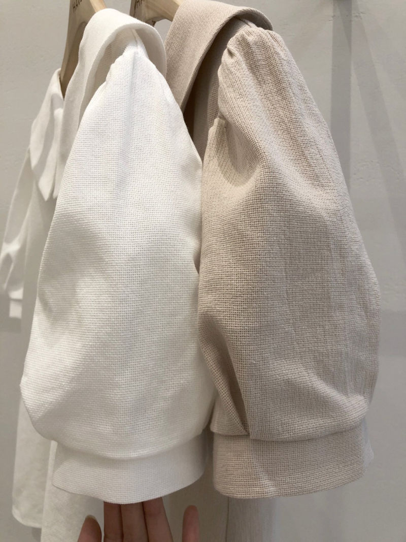 HAVE - Korean Women Fashion - #Kfashion - Charming Puff Blouse - 12