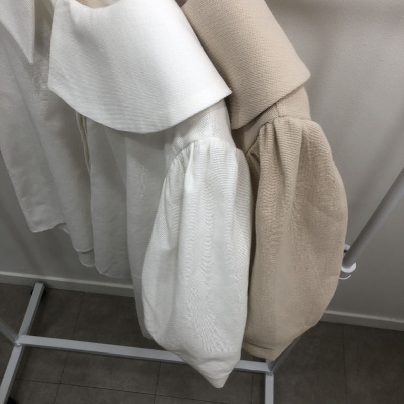 HAVE - Korean Women Fashion - #Kfashion - Charming Puff Blouse - 3