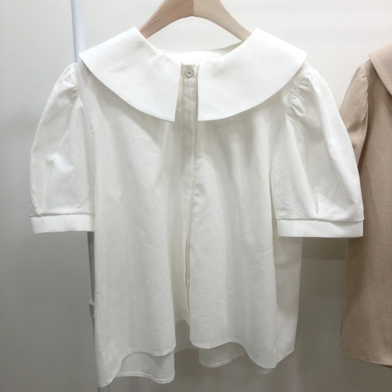 HAVE - Korean Women Fashion - #Kfashion - Charming Puff Blouse - 8