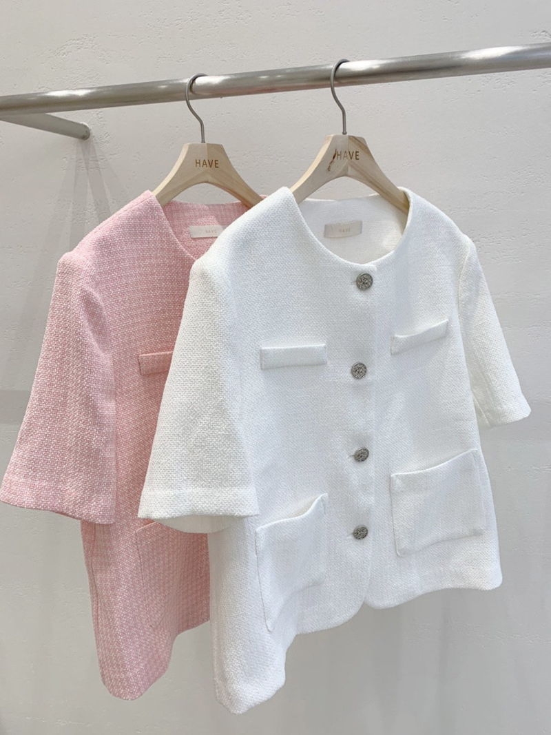 HAVE - Korean Women Fashion - #Kfashion - Reve Tweed Jacket