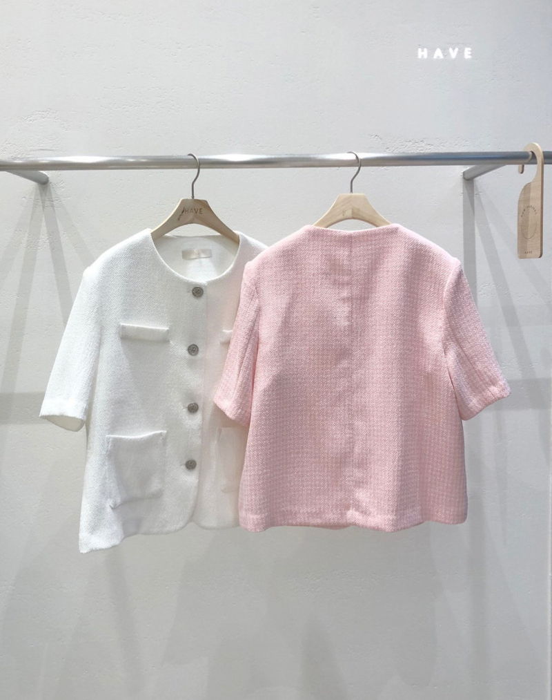 HAVE - Korean Women Fashion - #Kfashion - Reve Tweed Jacket - 3