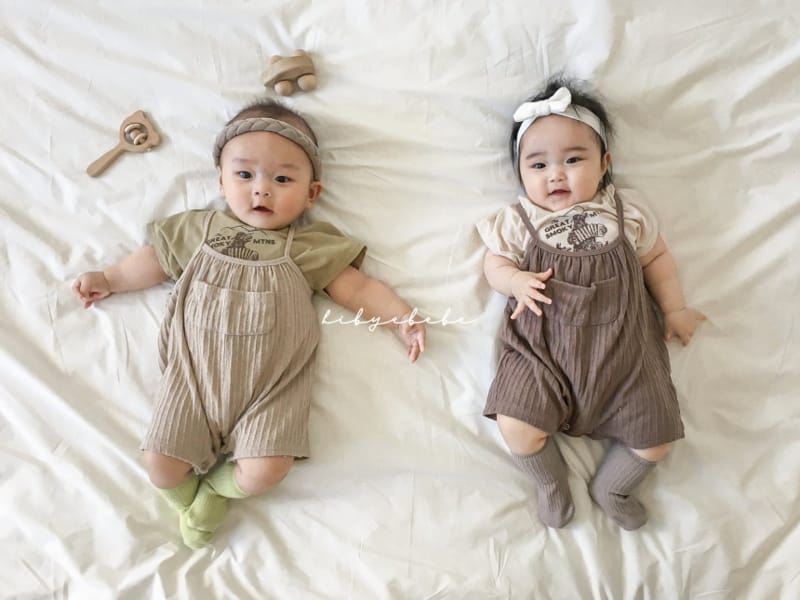 HI BYEBEBE - Korean Children Fashion - #Kfashion4kids - Bread Capri Dungarees Pants - 2