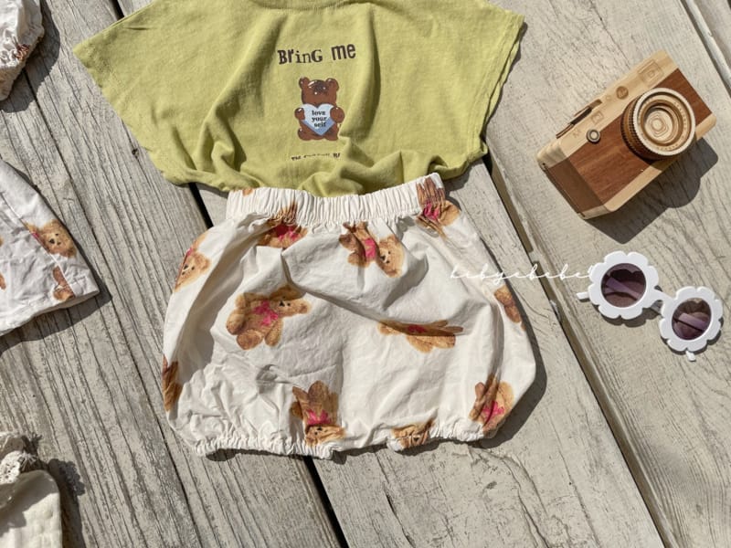 HI BYEBEBE - Korean Children Fashion - #Kfashion4kids - Re Bong Bong Bloomer with Bucket Hat - 5