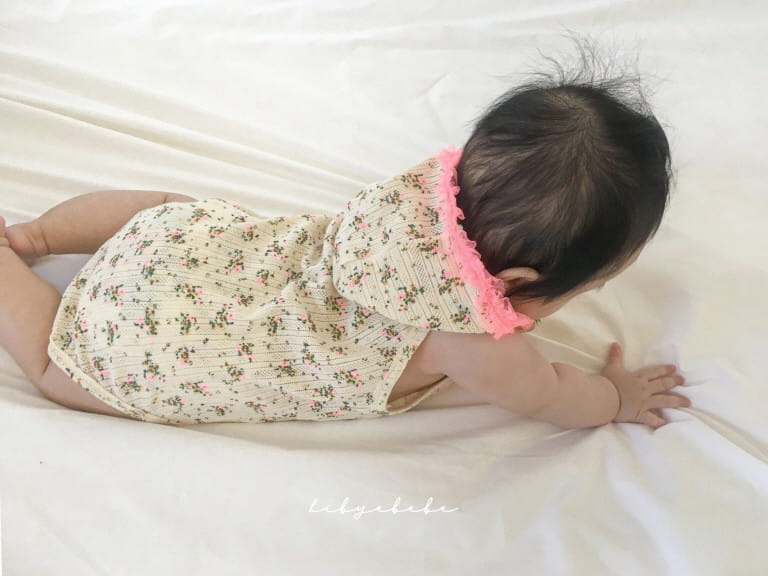 HI BYEBEBE - Korean Children Fashion - #Kfashion4kids - Eyelet String Sleeveless Bodysuit - 5
