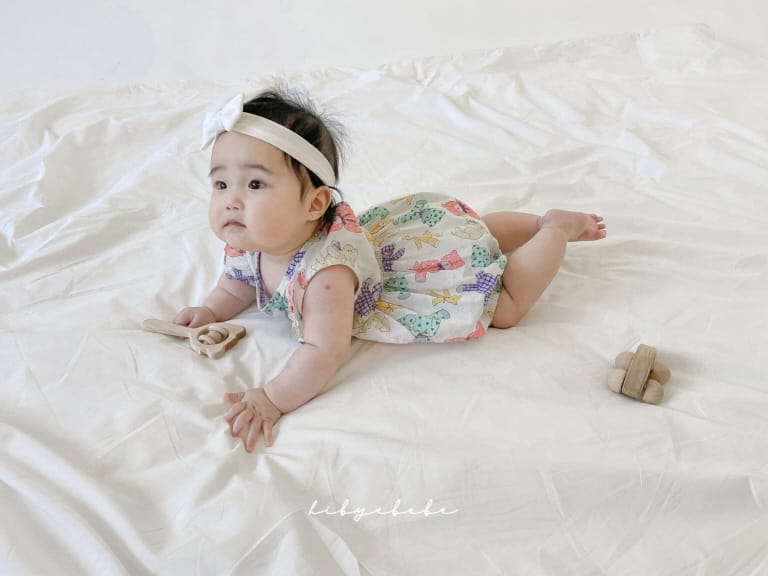 HI BYEBEBE - Korean Children Fashion - #Kfashion4kids - Here And There Bear Bodysuit - 7