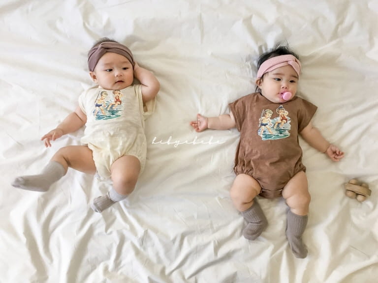 HI BYEBEBE - Korean Children Fashion - #Kfashion4kids - Small Bodysuit - 4
