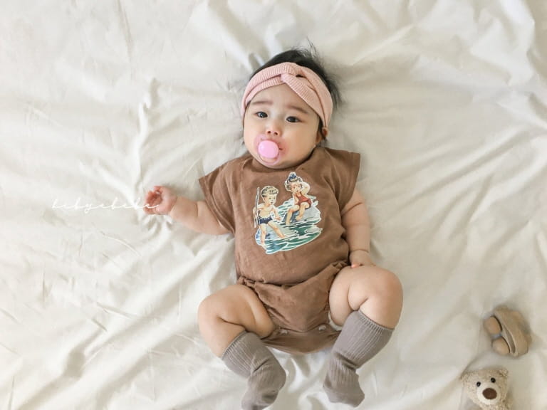 HI BYEBEBE - Korean Children Fashion - #Kfashion4kids - Small Bodysuit - 5
