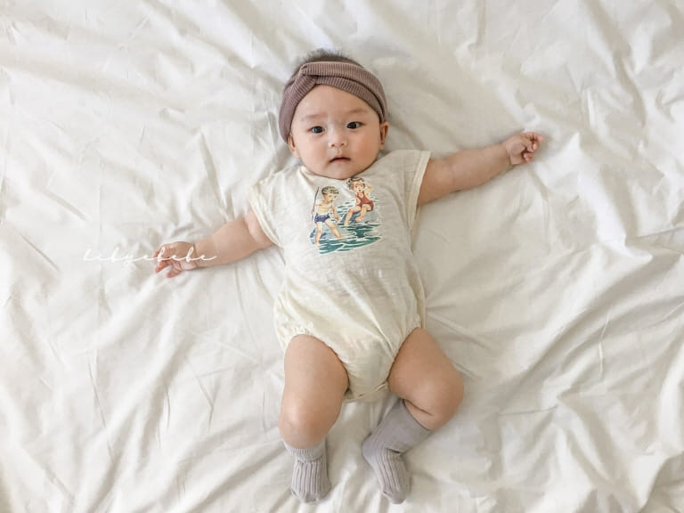 HI BYEBEBE - Korean Children Fashion - #Kfashion4kids - Small Bodysuit - 6