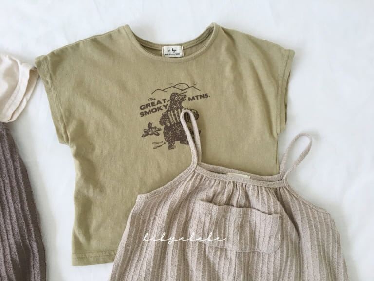 HI BYEBEBE - Korean Children Fashion - #Kfashion4kids - Let's Go Bear Tee - 6
