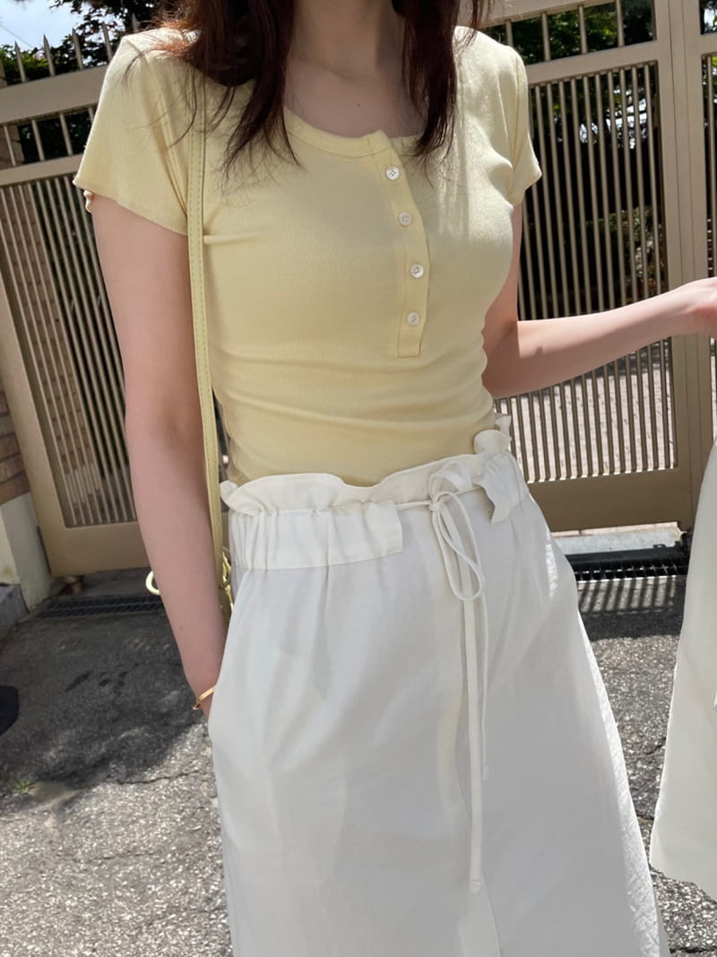 HUE - Korean Children Fashion - #Kfashion4kids - U Short Sleevels Tee - 5