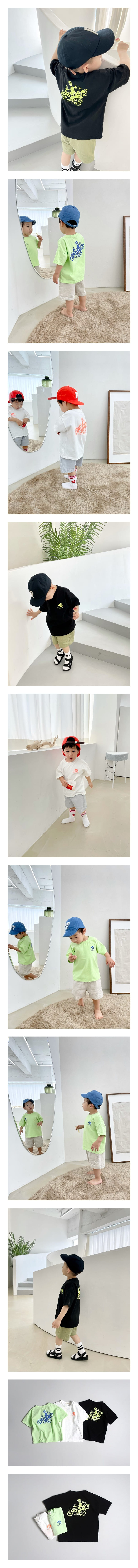 HYVAA - Korean Children Fashion - #Kfashion4kids - Rider Tee