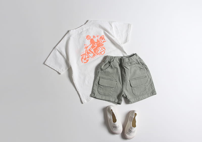 HYVAA - Korean Children Fashion - #Kfashion4kids - Hoody Span Shorts - 12