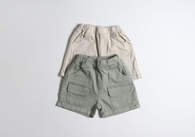 HYVAA - Korean Children Fashion - #Kfashion4kids - Hoody Span Shorts - 3