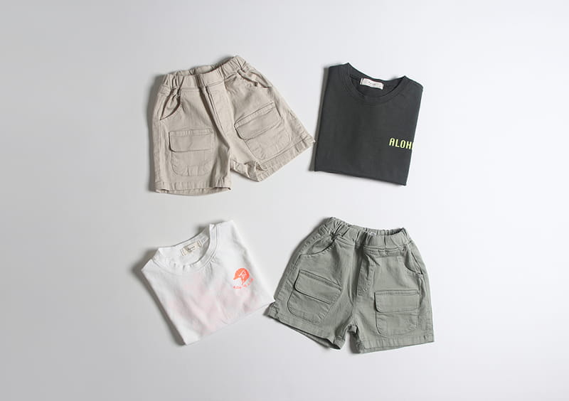 HYVAA - Korean Children Fashion - #Kfashion4kids - Hoody Span Shorts - 5
