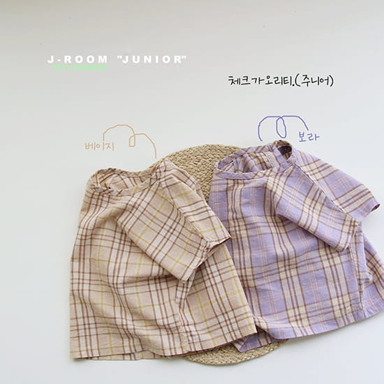 J-ROOM - Korean Children Fashion - #Kfashion4kids - Check Stingray Tee - 11