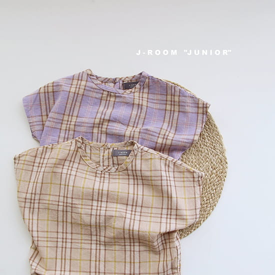 J-ROOM - Korean Children Fashion - #Kfashion4kids - Check Stingray Tee - 12