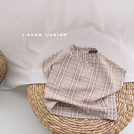 J-ROOM - Korean Children Fashion - #Kfashion4kids - Check Stingray Tee - 3