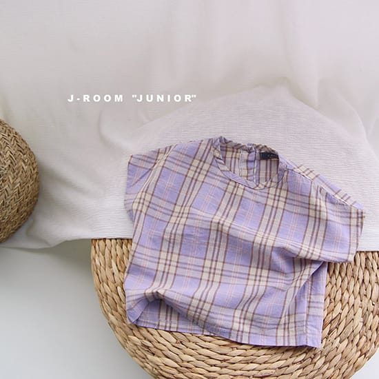 J-ROOM - Korean Children Fashion - #Kfashion4kids - Check Stingray Tee - 4