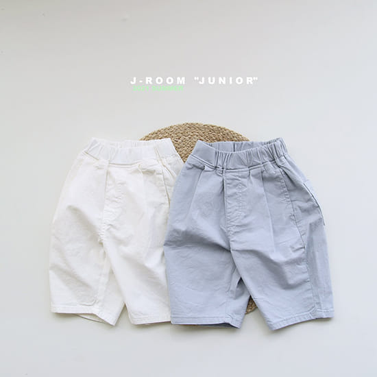 J-ROOM - Korean Children Fashion - #Kfashion4kids - Wrinkle Slit Capri Pants