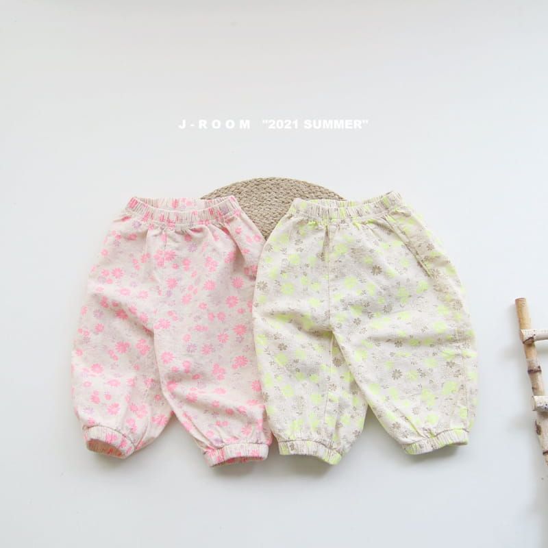 J-ROOM - Korean Children Fashion - #Kfashion4kids - Lani Flower Pants - 2