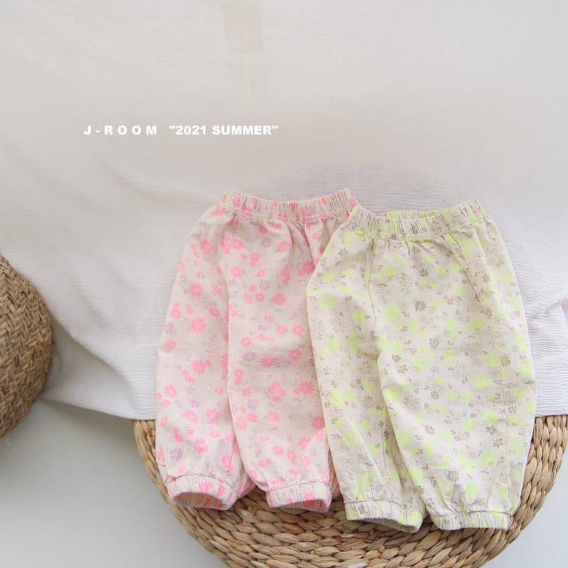 J-ROOM - Korean Children Fashion - #Kfashion4kids - Lani Flower Pants - 4