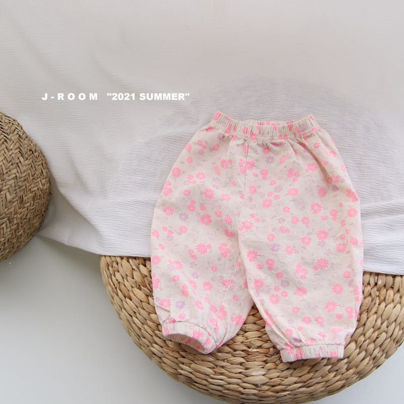 J-ROOM - Korean Children Fashion - #Kfashion4kids - Lani Flower Pants - 5