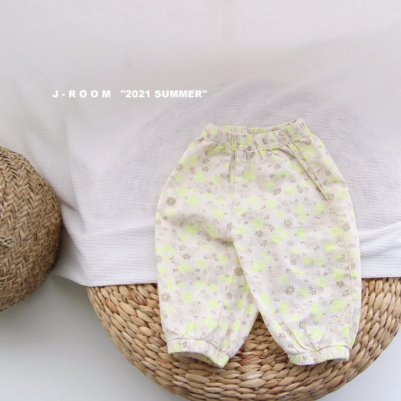 J-ROOM - Korean Children Fashion - #Kfashion4kids - Lani Flower Pants - 6