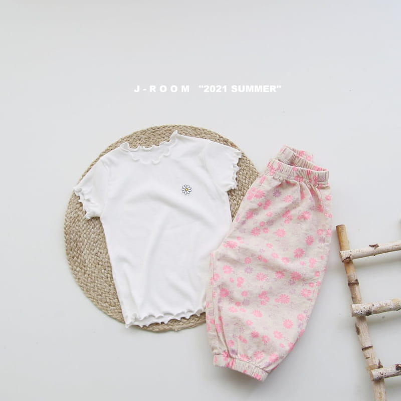 J-ROOM - Korean Children Fashion - #Kfashion4kids - Lani Flower Pants - 7