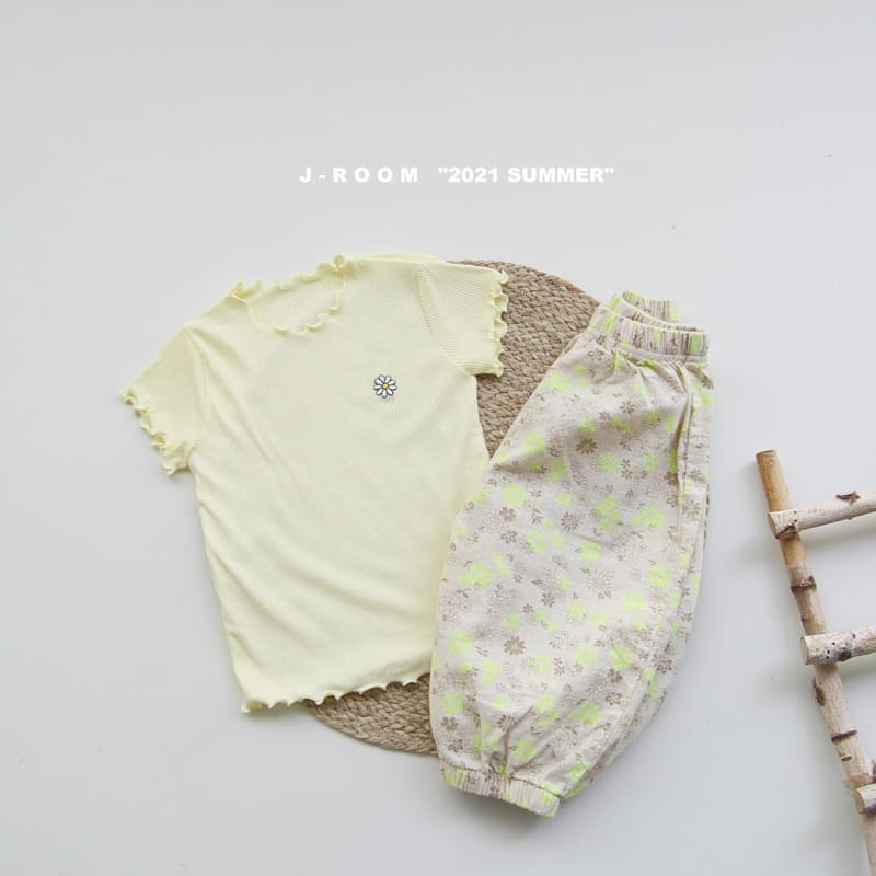 J-ROOM - Korean Children Fashion - #Kfashion4kids - Lani Flower Pants - 8