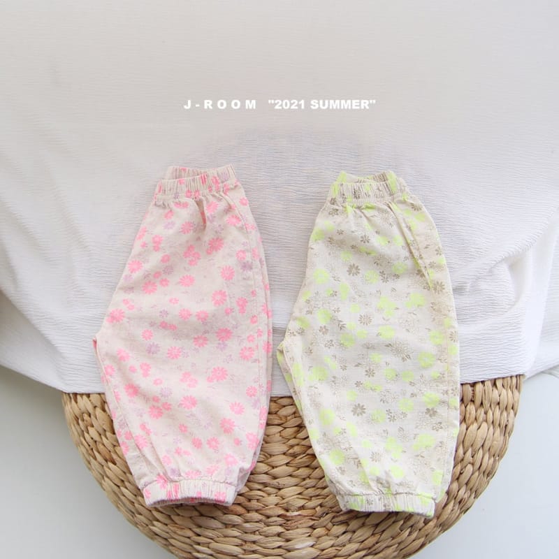 J-ROOM - Korean Children Fashion - #Kfashion4kids - Lani Flower Pants - 9