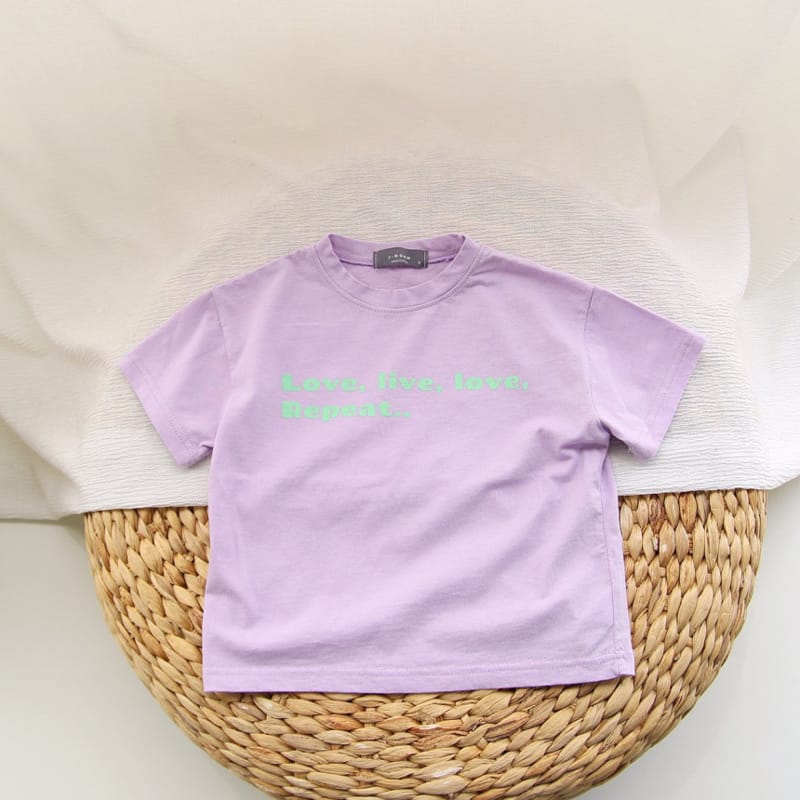 J-ROOM - Korean Children Fashion - #Kfashion4kids - Love Paint Tee - 12