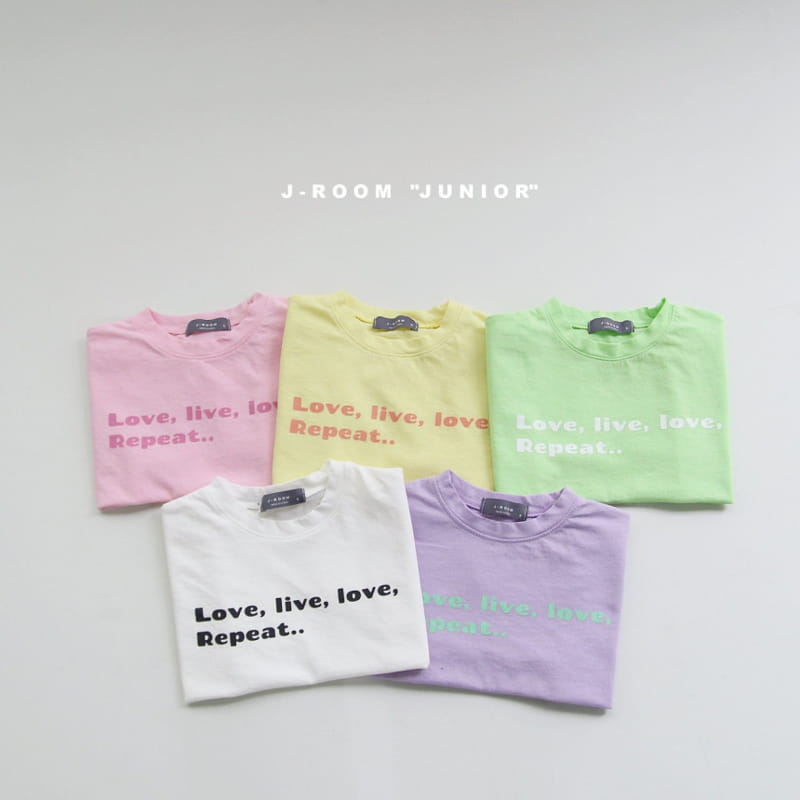 J-ROOM - Korean Children Fashion - #Kfashion4kids - Love Paint Tee - 5