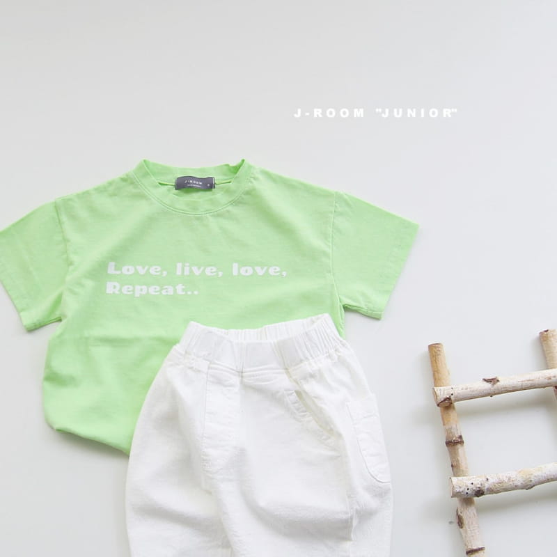 J-ROOM - Korean Children Fashion - #Kfashion4kids - Love Paint Tee - 8