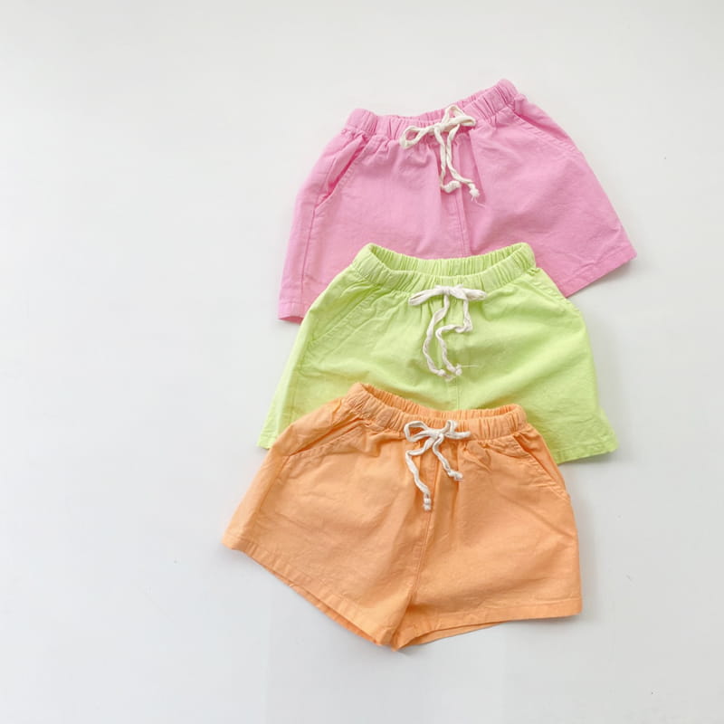 J-ROOM - Korean Children Fashion - #Kfashion4kids - Color Shorts