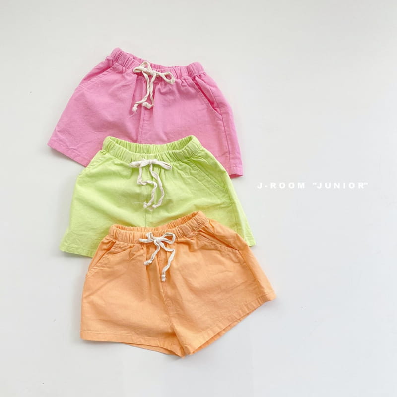 J-ROOM - Korean Children Fashion - #Kfashion4kids - Color Shorts - 4